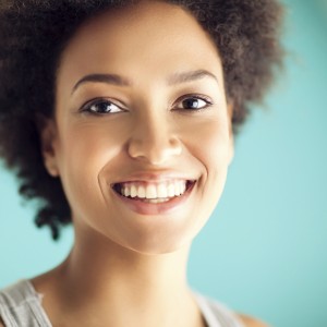 Beautiful African Woman Smiling