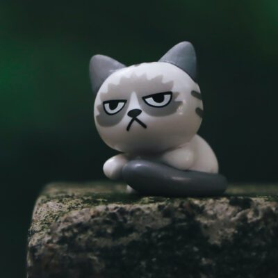 grumpy cat figurine
